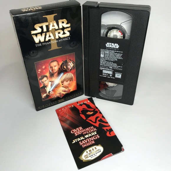 Star Wars Episode 1: The Phantom Menace VHS | Great Condition - Picture 1 of 7